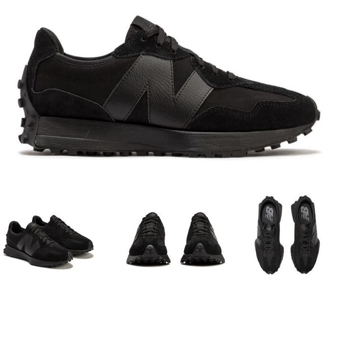 Terlaris Sepatu New Balance Nb 327 Full Black