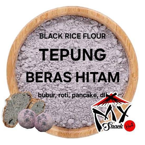 

Terlaris Tepung Beras Hitam 1Kg Karuppu Arisi Chak Hao Organic Purple Black Bread Bubur Cake Hei Mi Fen