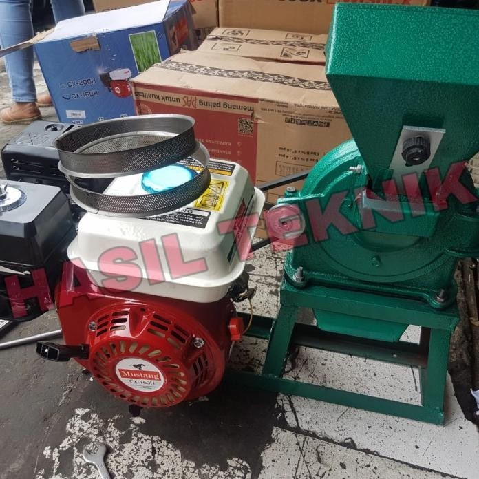 

Terlaris Mesin Ffc 15 + Engine Mustang 5.5 Hp Penggiling Tepung / Beras / Bumbu