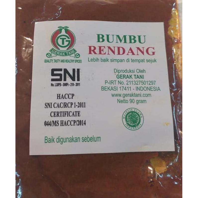 

Bumbu Masak Gerak Tani