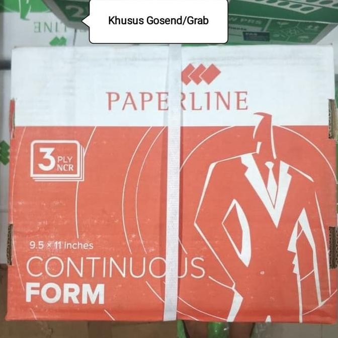 

BEBAS ONGKIR - Kertas Continuous Form 3 PLY PRS 9.5" x 11" | 1000 sets | 3000 sheets