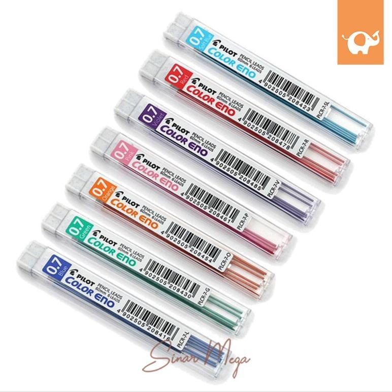 

To94 fx-2 Pilot Isi REFILL Pensil Mekanik Color Eno 2B 0,7mm / Pensil Mekanik Warna / PILOT "COLOR ENO" WARNA Sale Terlaris