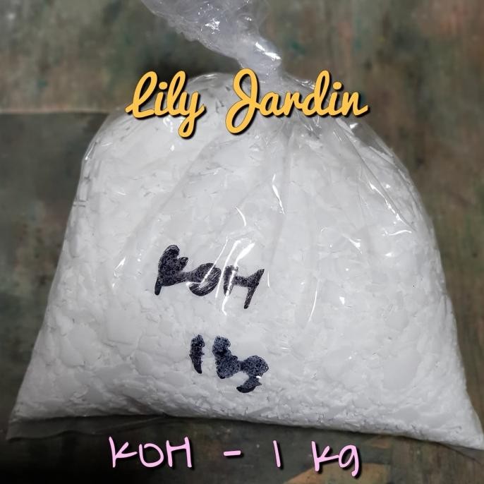 <<<<<] KOH / Potassium Hydroxide / Kalium Hidroksida - 1 Kg