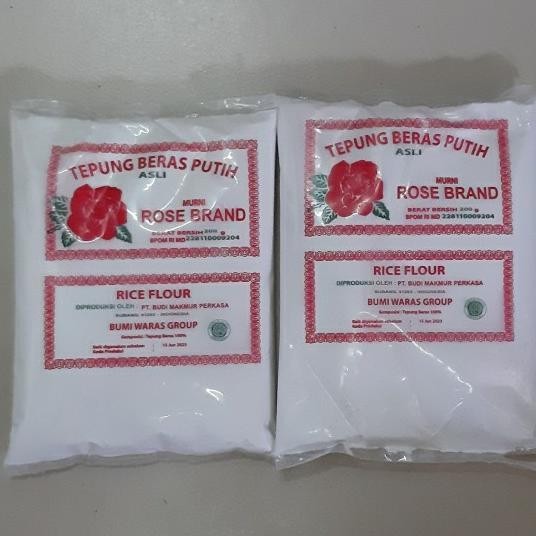 

Terlaris Tepung Beras Rose Brand 200Gr