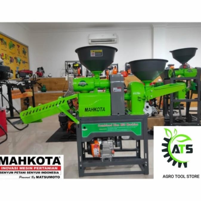 Mesin Giling Padi Mahkota Kd 580 Wg Selep Padi Jadi Beras Kd580Wg New Stok