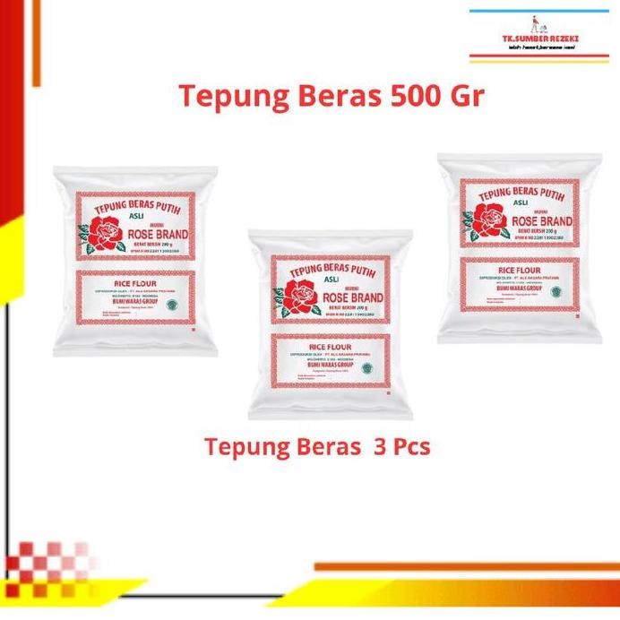 

Terlaris [Paket Hemat Isi 3] Tepung Beras Putih Rosebrand 500 Gr Promo Murah/ Rosebrand Tepung Beras Putih 500 Gr Promo Murah