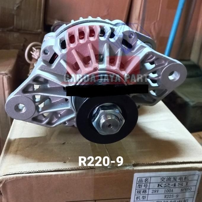 Produk Berkualitas Alternator Dinamo Ampere Hyundai R220-9 24V 100A