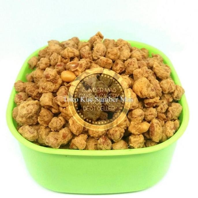 

Terlaris Kacang Telor Medan 250 Gr / Kacang Telur Medan 1/4Kg / Pedas - Gurih / Snack Kiloan