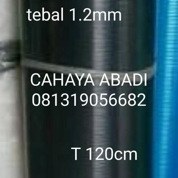 ready FIBER GLASS PAGAR HITAM GARIS LEBAR120CM