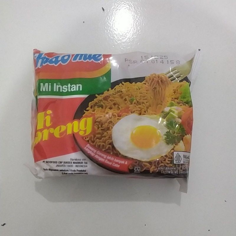 

Indomie goreng 1 dos
