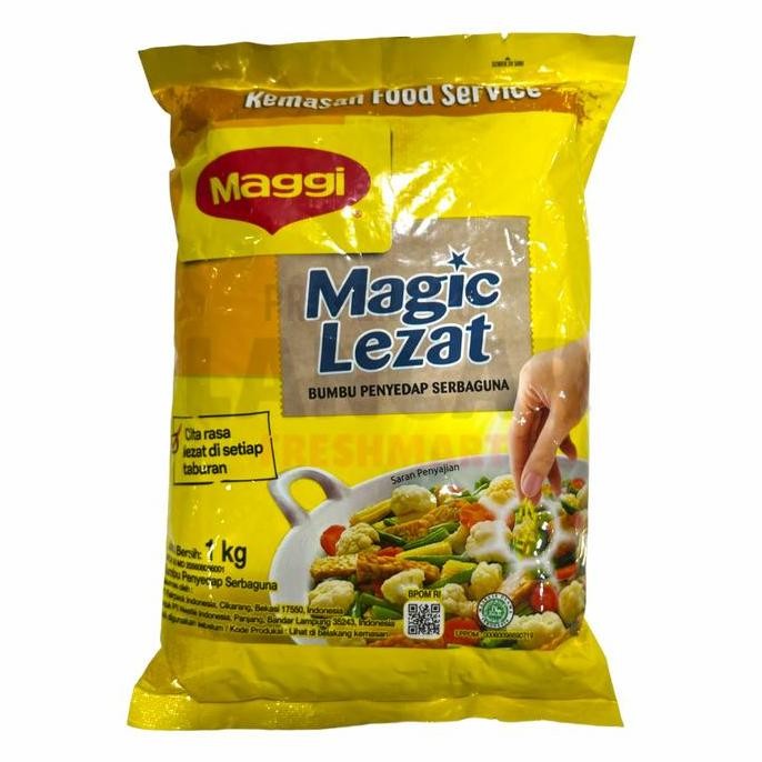 

Terbaru MAGGI MAGIZ LEZAT 1KG/ BUMBU MASAK PENYEDAP ORIGINAL