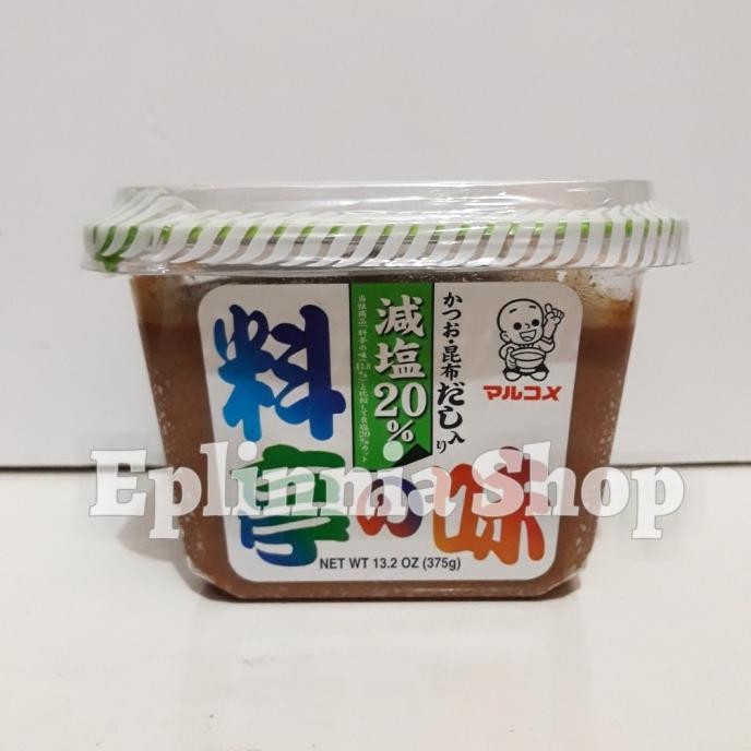Terbaru Marukome Dashi Iri Ryoutei No Aji Genen Paste Mild Salt Miso 375 gr