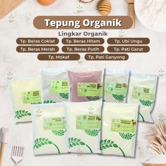 

Terlaris Lingkar Organik Tepung Beras Organik