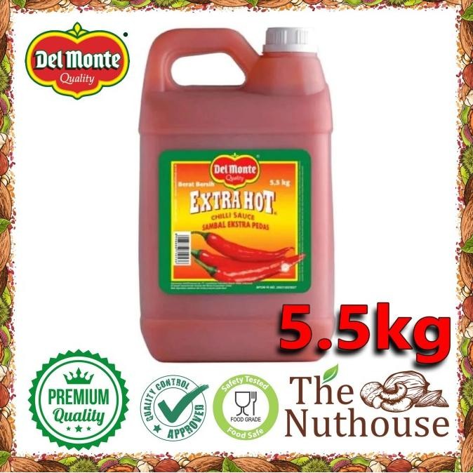 

Del Monte Saos Sambal Jirigen Extra Hot 5.5kg [Jerigen 5,5 kg]