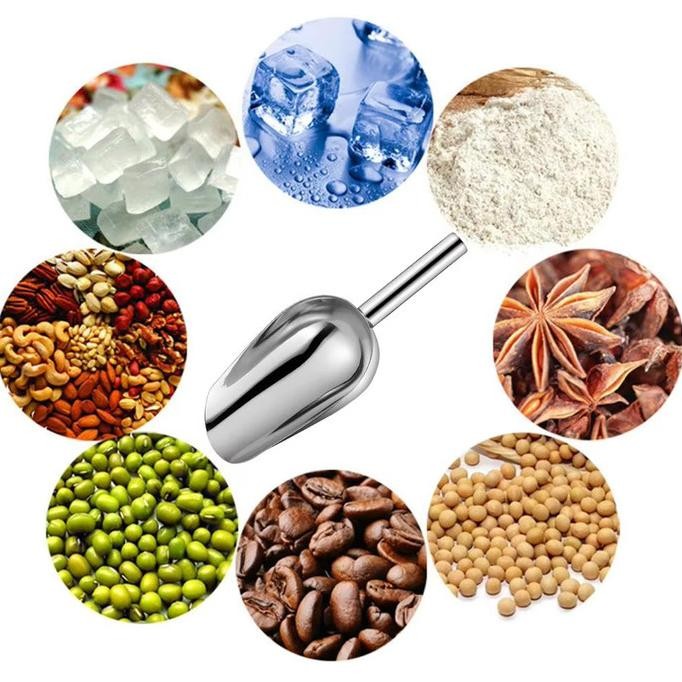 

Terlaris Sendok Sekop Es Batu Stainless Serokan Beras Tepung Biji Kopi Serbaguna