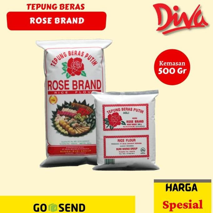 

Terlaris Tepung Beras Rose Brand / Tepung Ketan Rose Brand 500 Gram