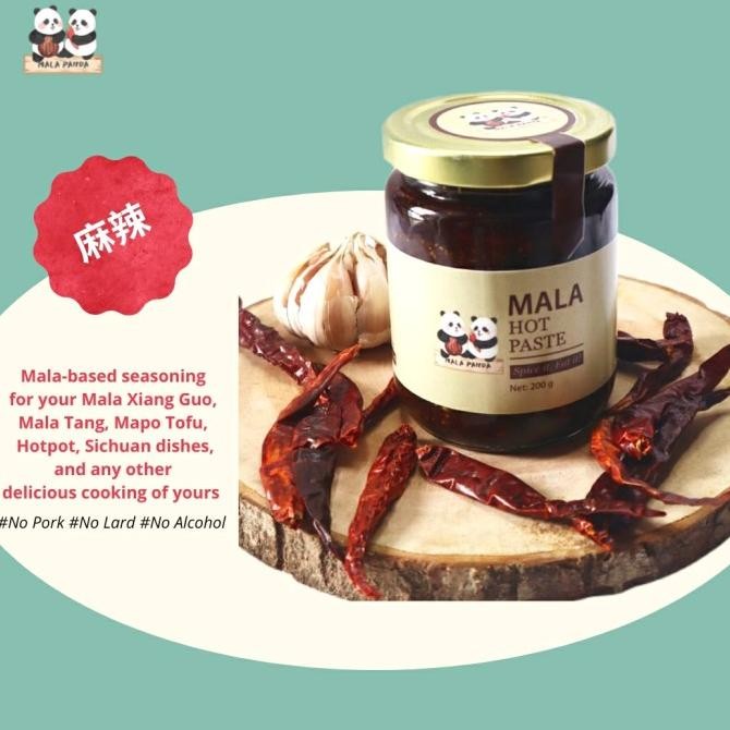 

Mala Hot Paste by MalaPanda-Bumbu Masak Mala (Malaxiangguo, malatang)