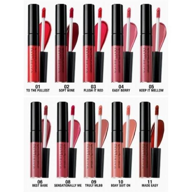 Maybelline Sensational Matte Lip Tint Termurah