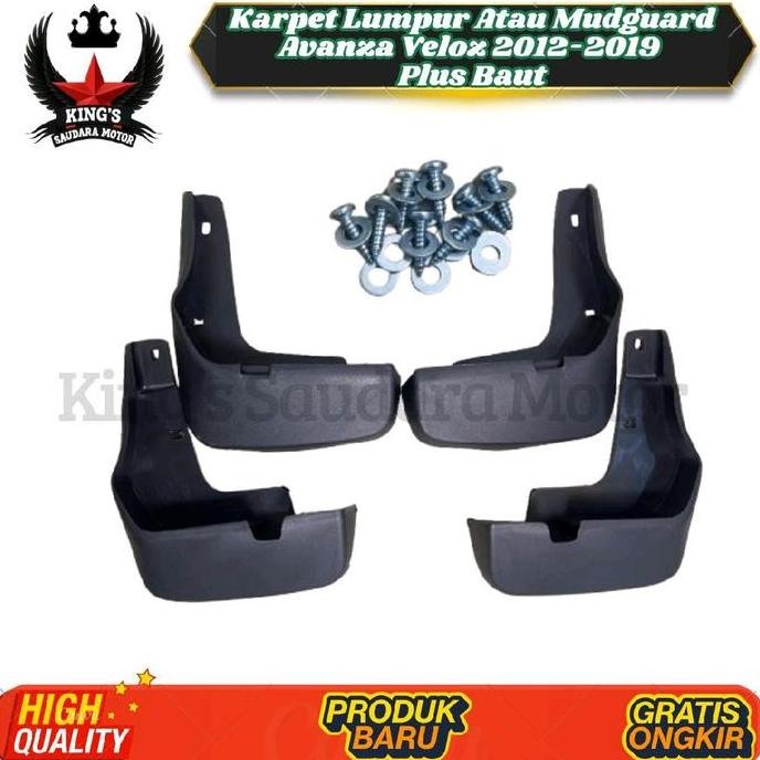 Karpet Lumpur Atau Mud Guar Avanza Veloz 2012 - 2019 Set 4 pcs Depan Belakang Best Seller Accessorie
