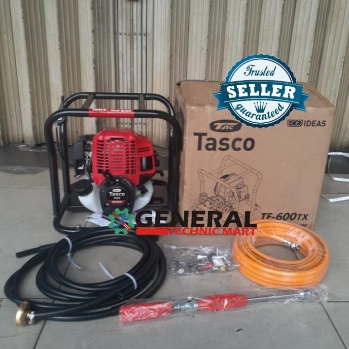 Mesin Steam Portable Engine Power Sprayer Tasco Tf600Tx Semprot Hama New Stok