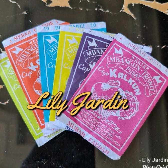 

:::::::] Wenter Cap Kalkun / Wantek / Wantex / Pewarna Kain / Tekstil