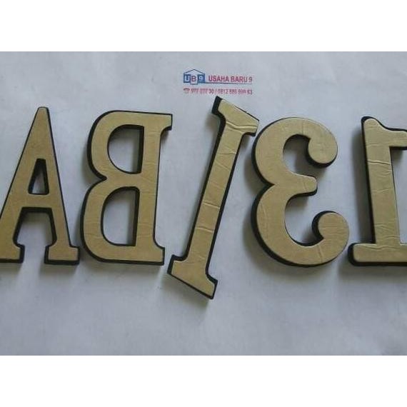 ready Nomor Rumah Tempel