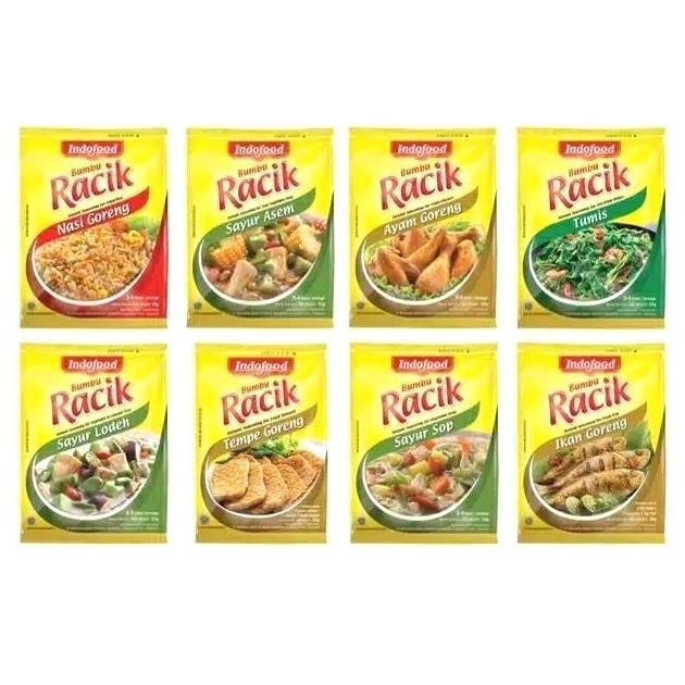 

Bumbu racik indofood bumbu masak instant 1 renceng isi 10 bks