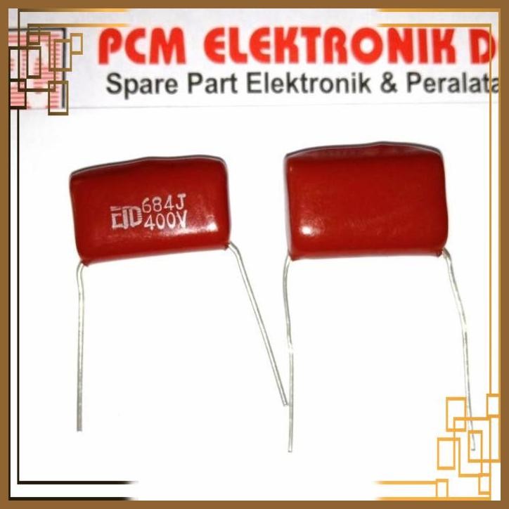 [PCM] MILAR 684J400V 684J 400V 684 400 680NF 680 NF MYLAR CAPACITOR