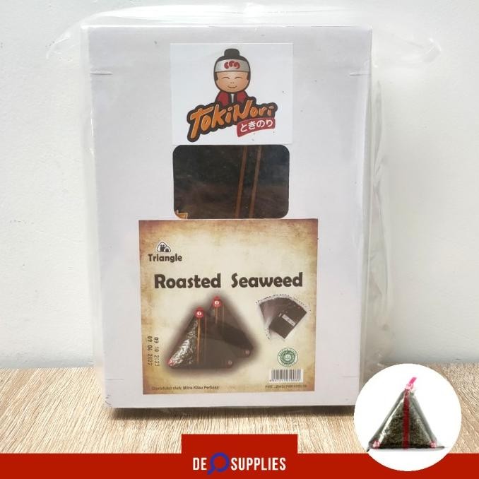 

TERMURAH - Tokinori Onigiri 100s Wrapper Sushi Nori Roasted Seaweed 1 box
