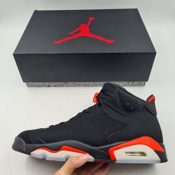 TERMURAH - Jordan 6 Retro Black Infrared 2019 [Hypeware]