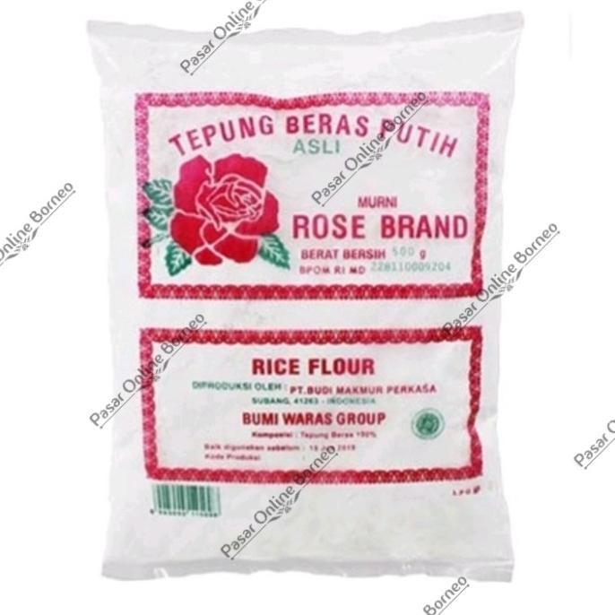 

Terlaris Rose Brand Tepung Beras Putih 500 Gram