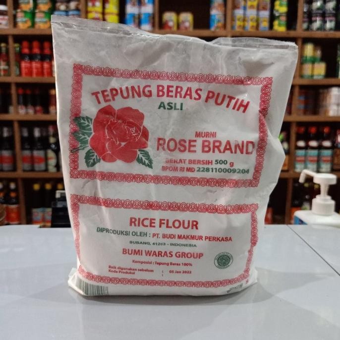 

Terlaris Rose Brand Tepung Beras 500Gr