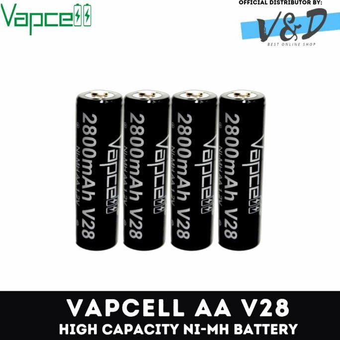 ready Baterai AA Vapcell 2800 mAh / Baterai Cas AA