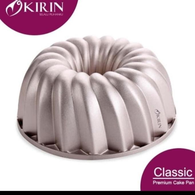 BEBAS ONGKIR - KIRIN LOYANG KUE CLASSIC PREMIUM CAKE PAN GOLD LOYANG KUE ANTI LENGKET