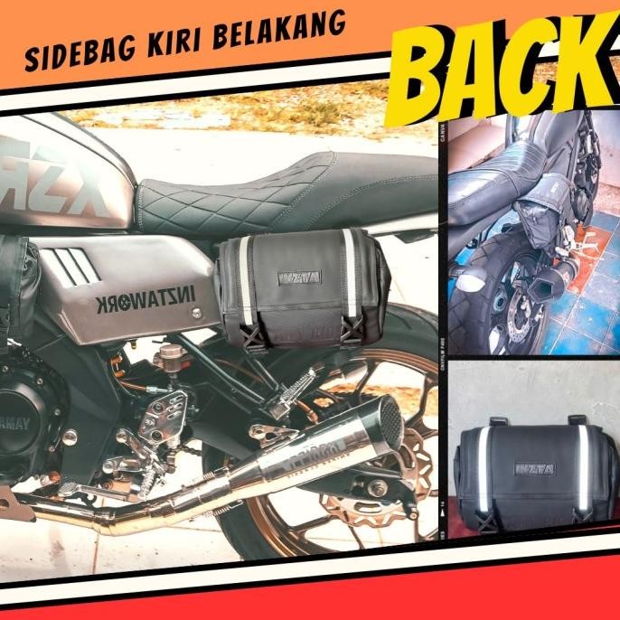 New Tas touring belakang xsr155 Kiri, sidebag motor waterproof