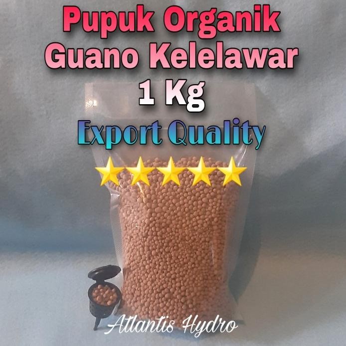 

Terlaris Pupuk Organik Guano / Pupuk Guano Kelelawar ( Kemasan 1Kg ) Murah !!!