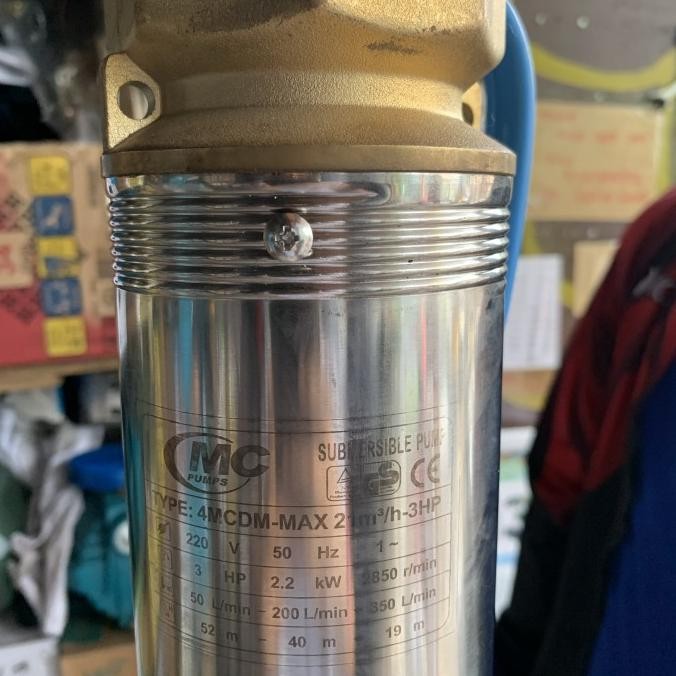Pompa Satelit 4" NasionalMC 3HP Noril Out 2,5"