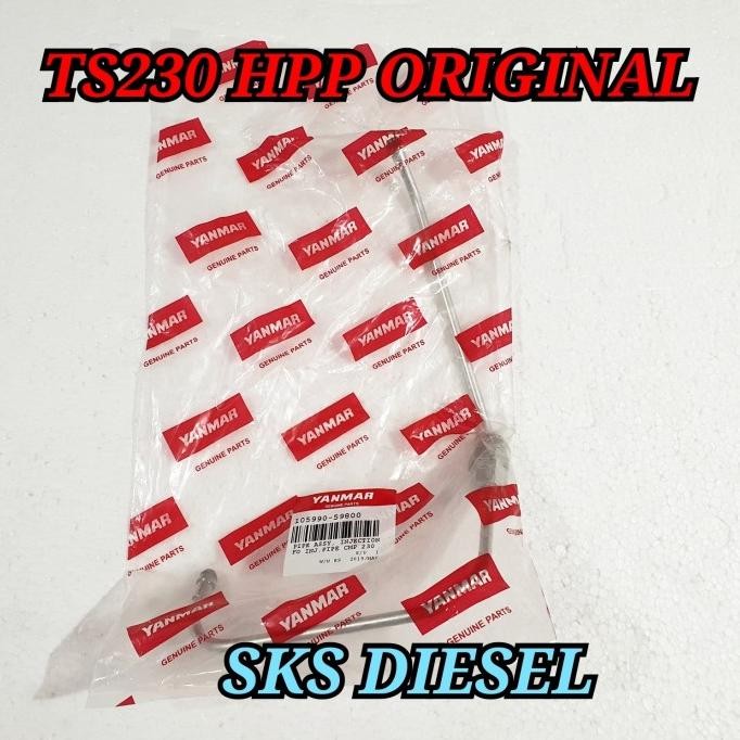 Ts230 Ts 230 Hpp Selang Minyak Nozel Nojel Mesin Diesel Yanmar Asli New Stok