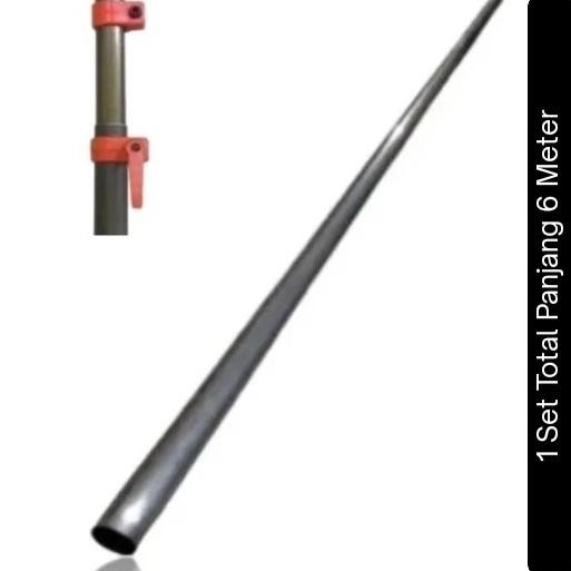 Galah/Fiber/Pipa Egrek Alat Panen Kelapa Sawit Warna Putih New Stok