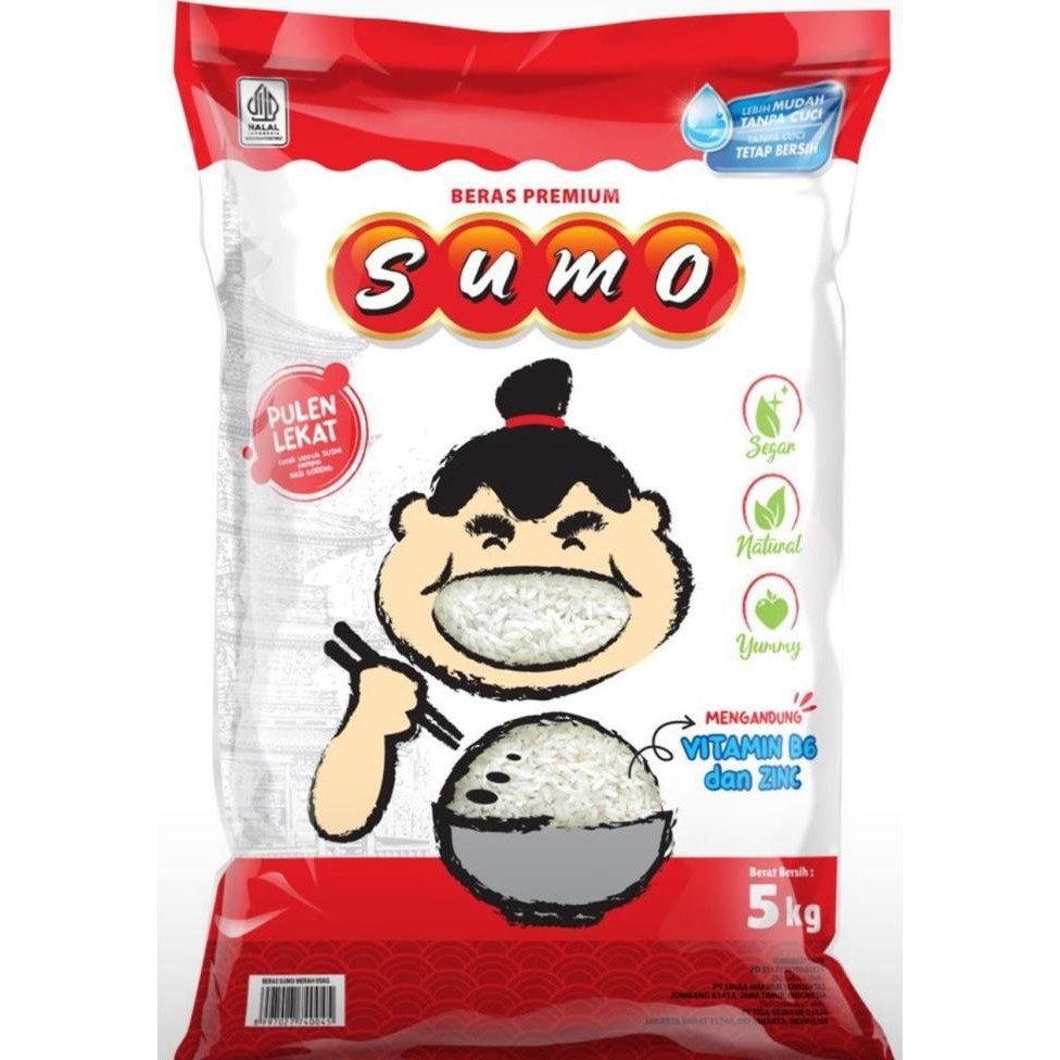 

Beras Sumo Merah 5Kg Kemasan Baru