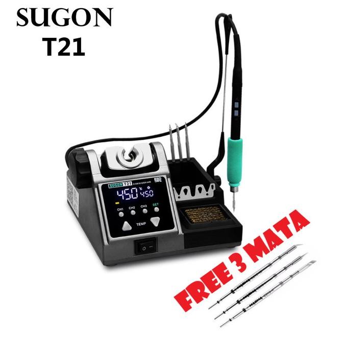 Solder Station Sugon T21 C210 Original New Stok