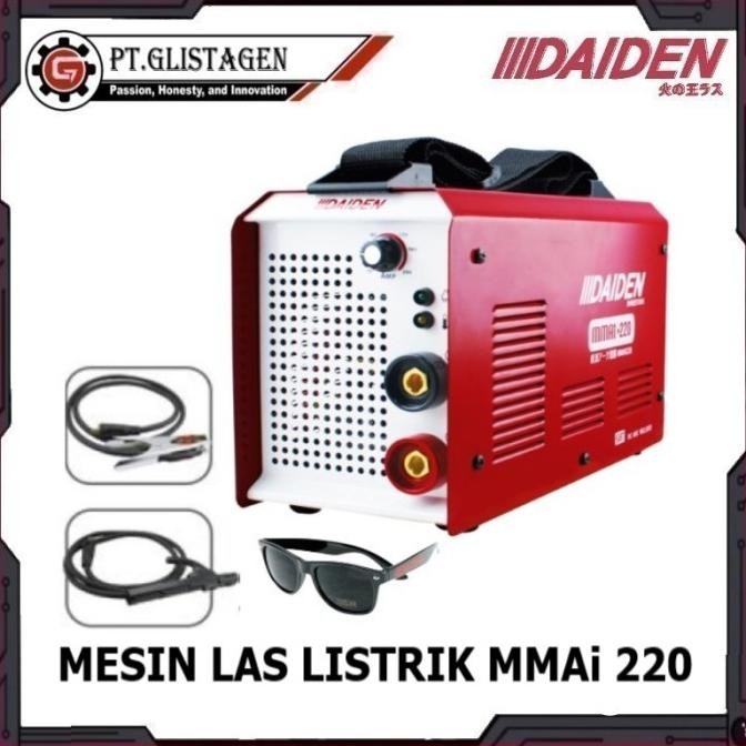 Mesin Las Listrik Welding Inverter Travo Trafo Las Mmai 220 Daiden New Stok