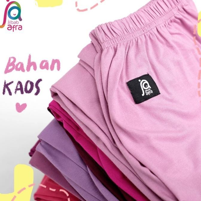 Celana Dalaman Gamis Wanita Celamis Jumbo Bahan Kaos Adem Tebal Nadia