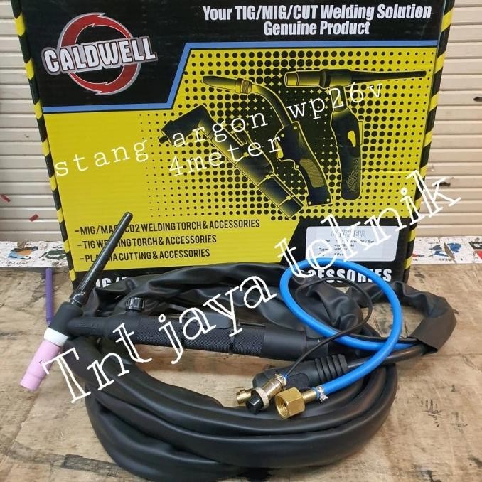 Stang Las Argon Wp 26V -4 Meter / Stang Las Tig Argon Wp 26 Caldwell New Stok