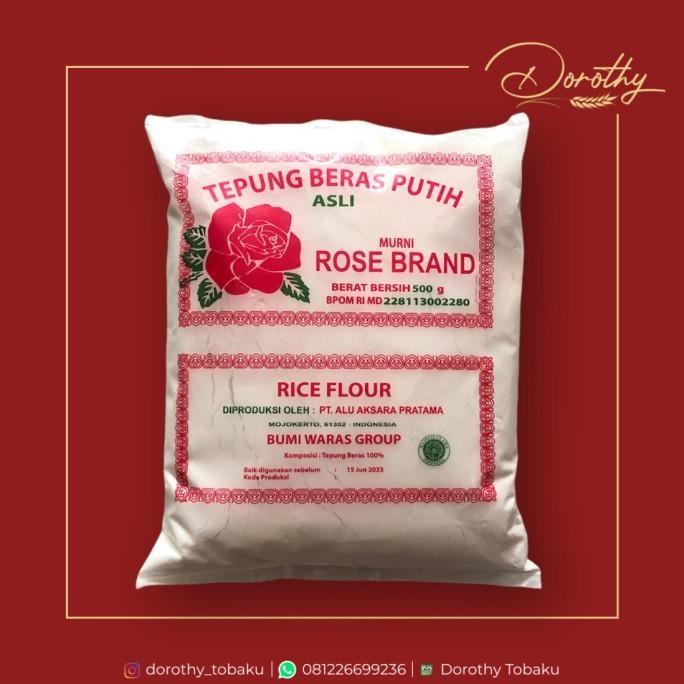 

Terlaris Tepung Beras Rose Brand 500 Gr
