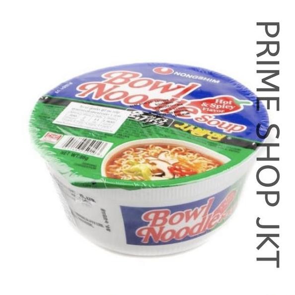 

Nonghim Bowl Noodle Hot And Picy Oup E Ramen Orea Peda 86Gr