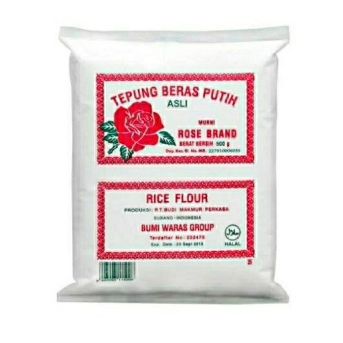 

Terlaris Tepung Beras Rose Brand 500Gr