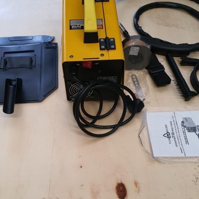 Las Mig Gasless 200A Mesin Las Tanpa Gas Bonus Kawat Las 500 Gram New Stok
