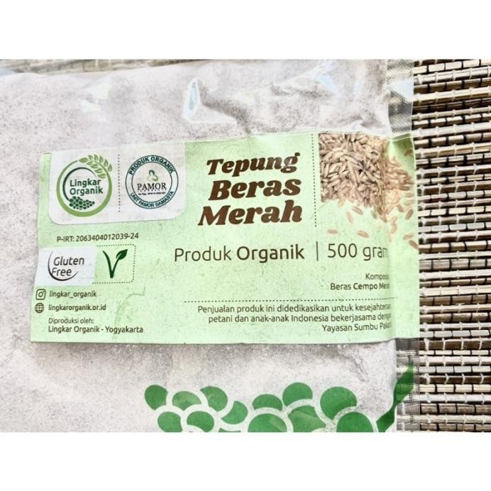 

Terlaris Tepung Beras Merah Lingkar Organik (500 Gram)