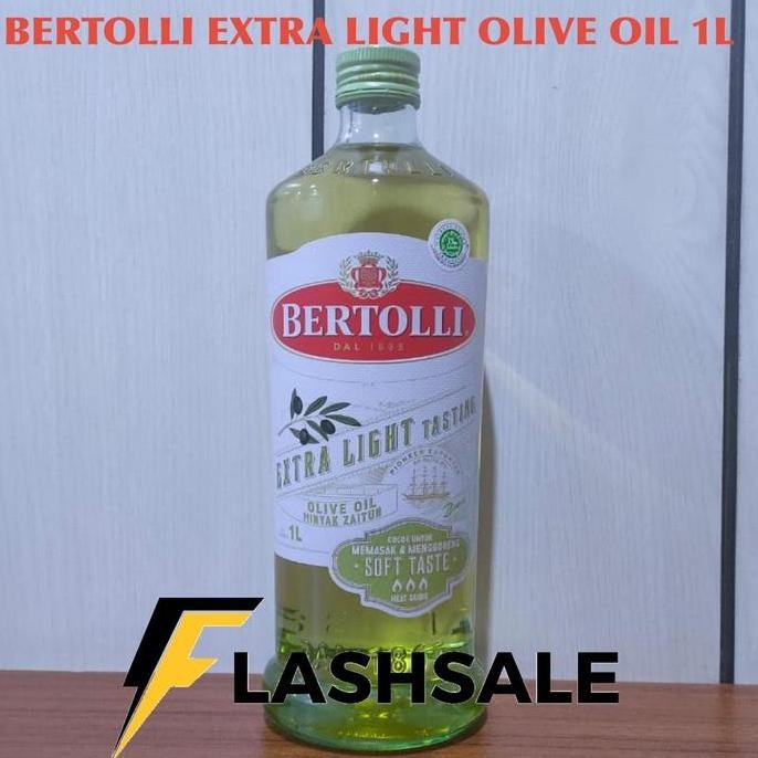 

EXP LAMA BERTOLLI EXTRA LIGHT OLIVE OIL 1LITER MINYAK BERTOLI